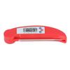 Meat Temperature Measurement Fast Digital Food Thermometer with Foldable Probe for Cooking Red