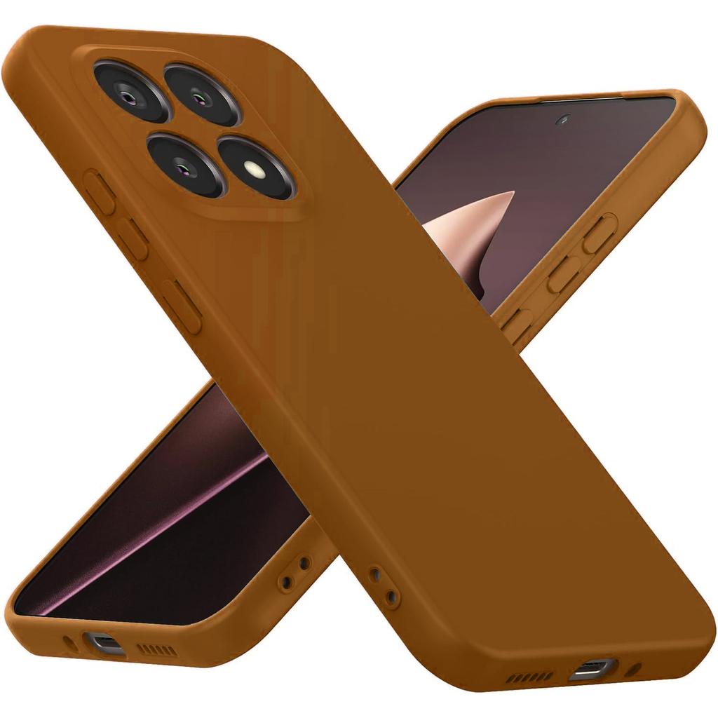 Мягкий жидкий силиконовый чехол для телефона для Xiaomi 15T / 15T Pro Противоударный чехол