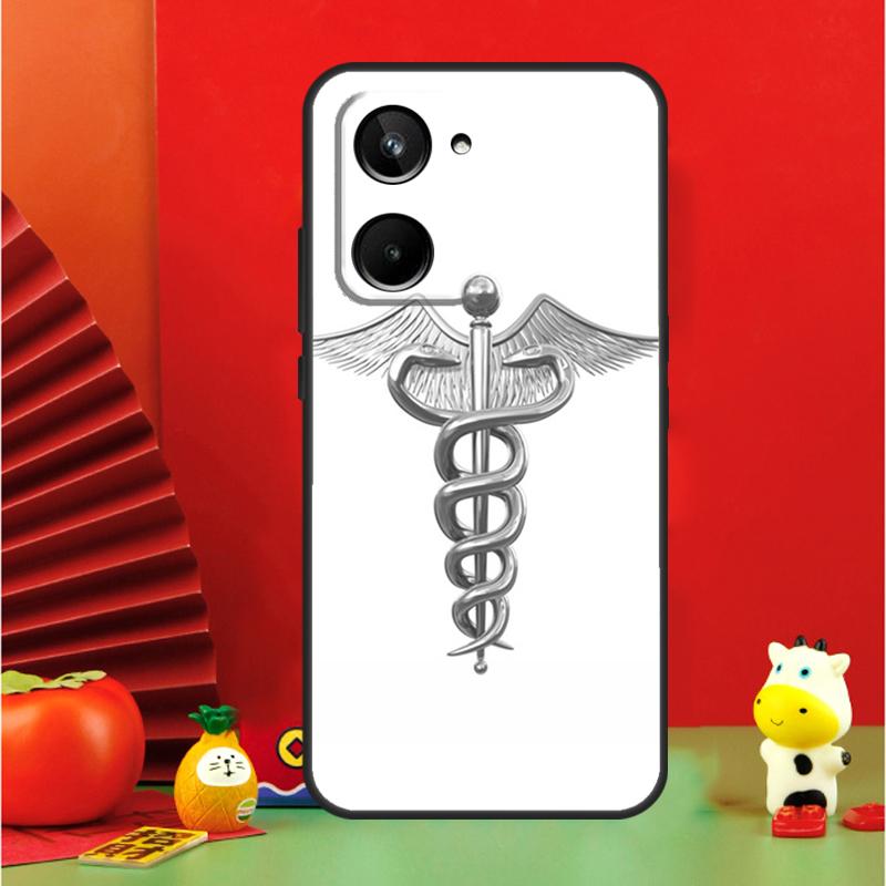 Доктор Медсестра Медицинский Лекарство Здоровье Для Realme 12 10 9 11 Pro Plus GT5 GT Neo 6 C53 C51 C35 C33 C30 C25s C21Y C31 C67 C55 Чехол