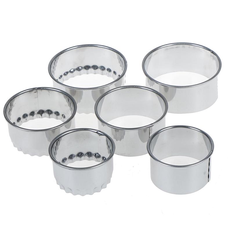 3 шт. Круглый/В форме цветка Инструмент для резки теста Нержавеющая сталь Резак для пельменей