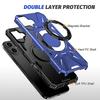 Case For iPhone 16 Pro Max Plus Built Kickstand Shockproof Protective Phone Military Grade Drop Ring Tested Cover