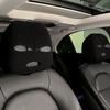 Universal Car Seat Headrest Cover Balaclava 3Hole Full Cover Halloween Christmas Funny Car Decoration