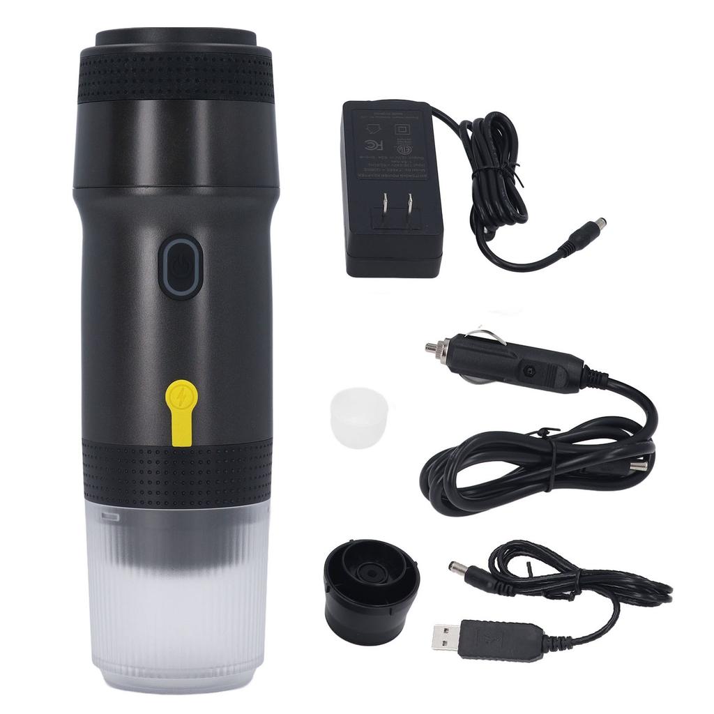 Portable Coffee Machine 3 In 1 20Bar Quick Heating Travel Automatic Coffee Maker for Camping Hiking
