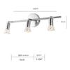 Nordic Stainless Steel Ceiling Light Multiple Strip LED Spotlights Living Room Chandeliers Lamps Home Decor Lighting Fixtures
