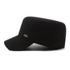 Autumn Winter Middle-aged Men's Flat Cap Outdoor Warm Cold Ear Protection Cap