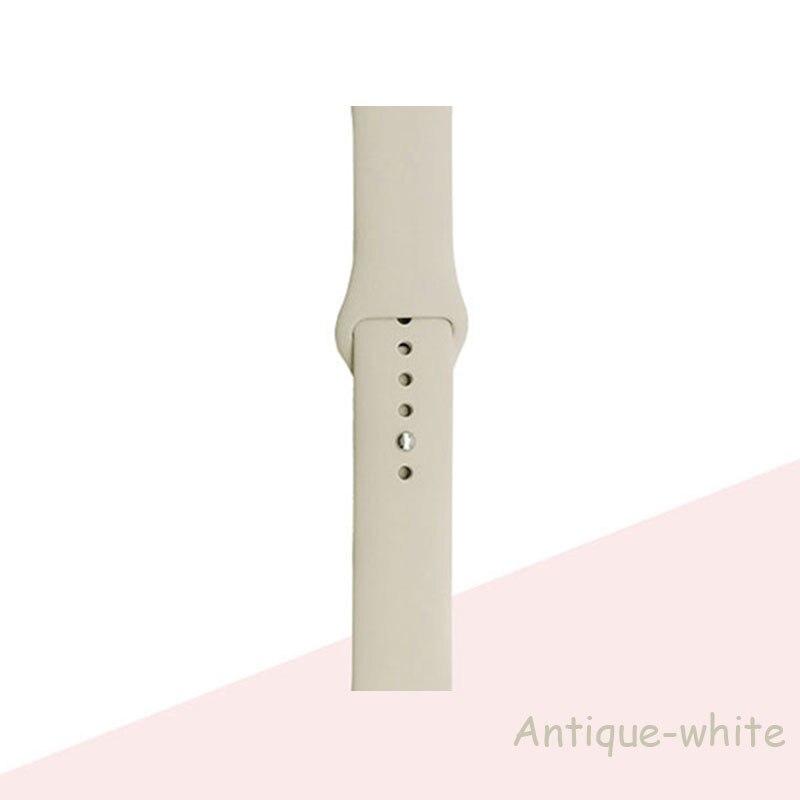 Силиконовый ремешок для браслета Apple Watch 44 мм 40 мм 38 мм 42 мм ремешок для часов Apple Watch Band Correa для Iwatch Series7 6 Se 5 4 3