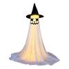Halloween Ghost Decoration with LED Light Large White Scary Light Up Ghost