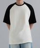 UNDEROFF Oversized Raglan Short Sleeve T-Shirt Brown