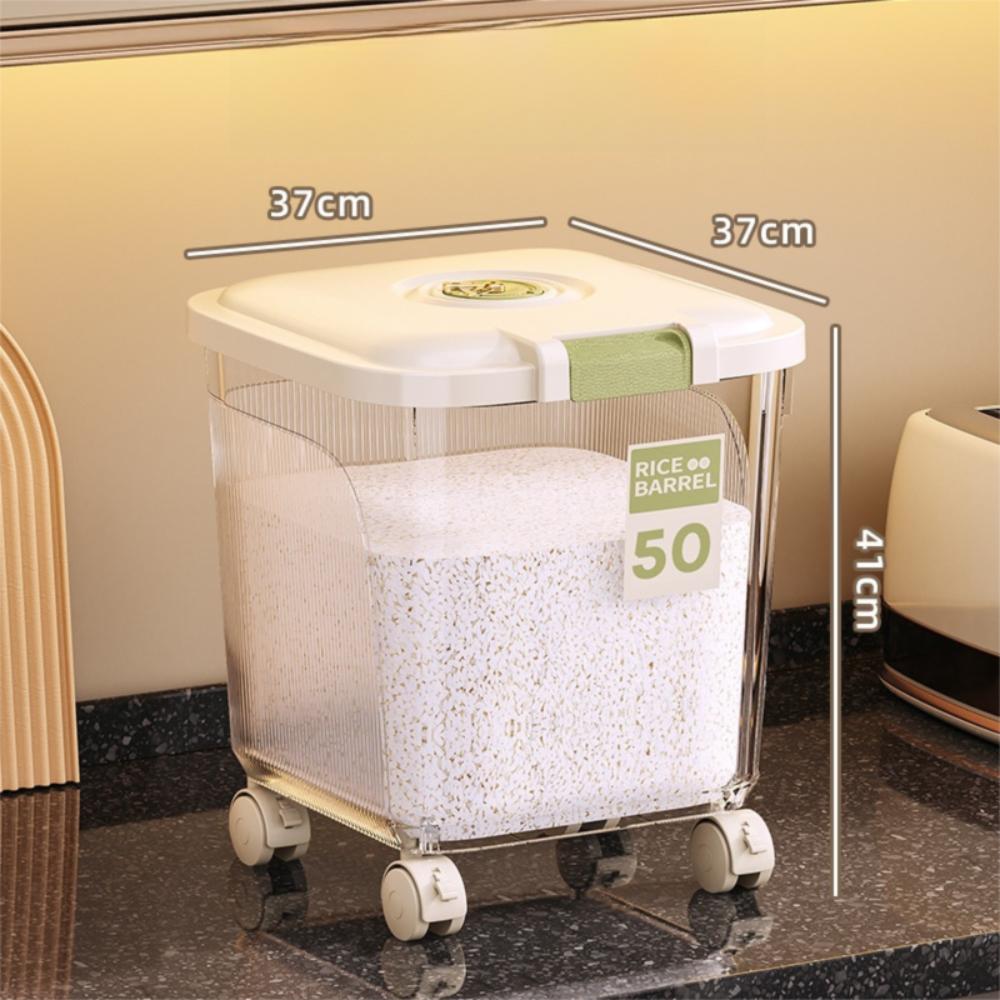 Moisture-proof Rice Bucket Leakproof Cereal Container Creative Food Container
