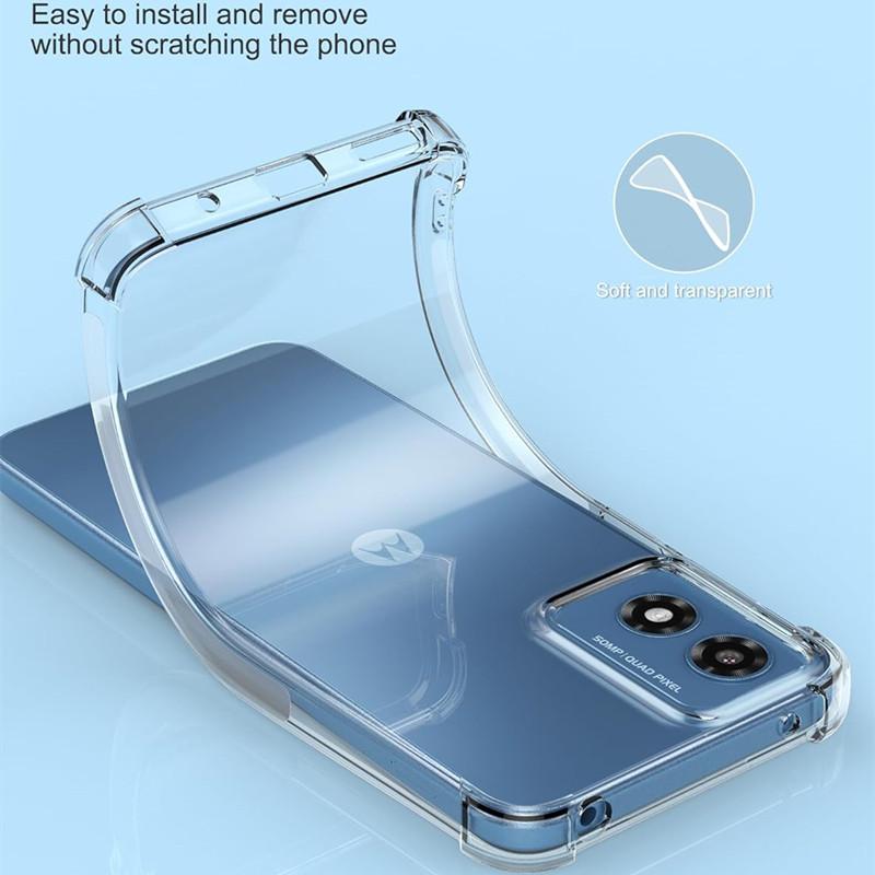 Shockproof Airbag TPU Case for Motorola Moto G 2025 G Play 2024 G Stylus 5G 2023 Power 2022 Protective Cover Capa Fundas Coque