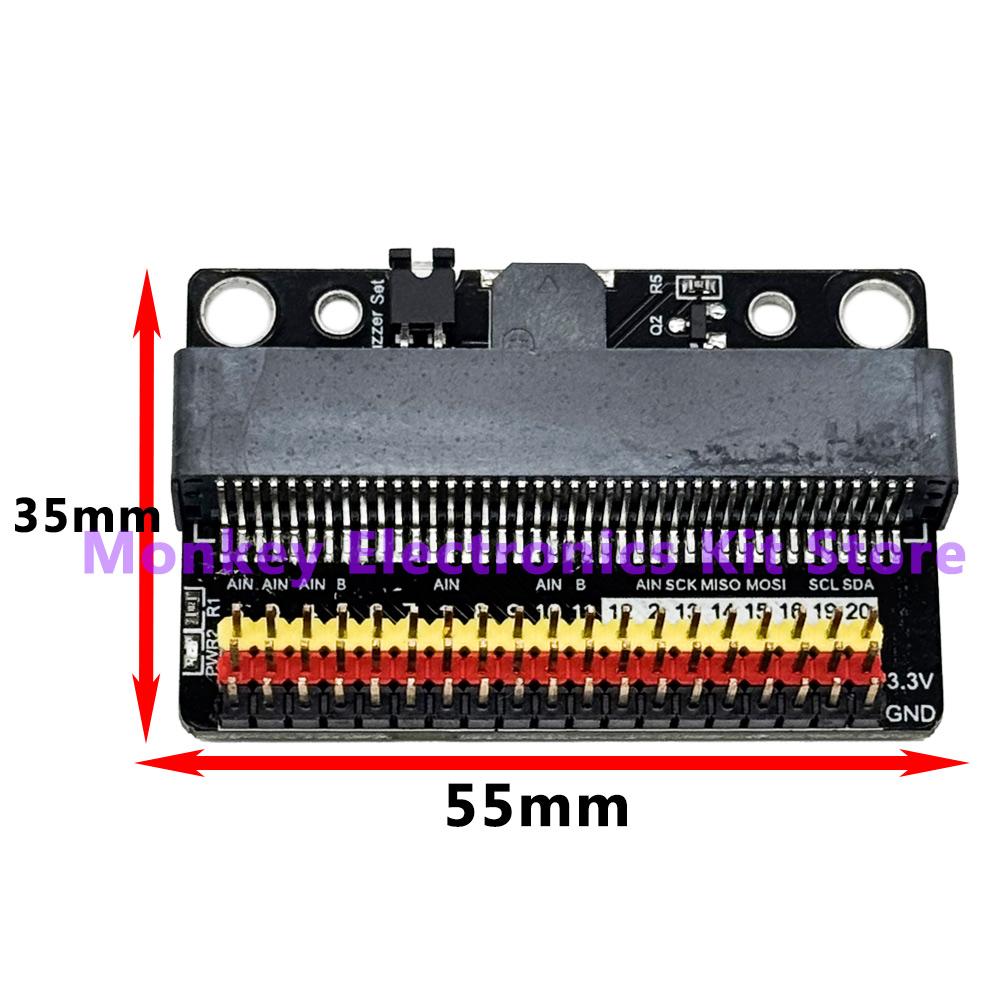 1PCS Micro:bit Expansion plate V1.0 , V2.0 , V3.0 suitable for micro:bit go NRF5182 Development board Python connector