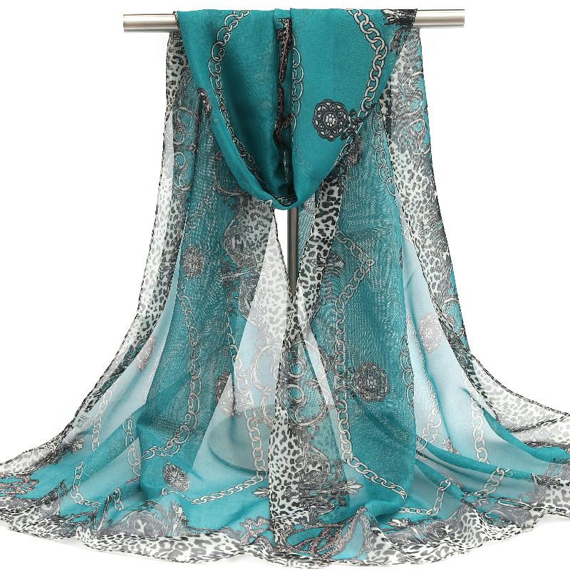 Spring/Summer New Women'S Silk Scarf 150 * 45cm Simulated Silk Twill Square Scarf Fashion Printed Large Square Scarf Professional Scarf