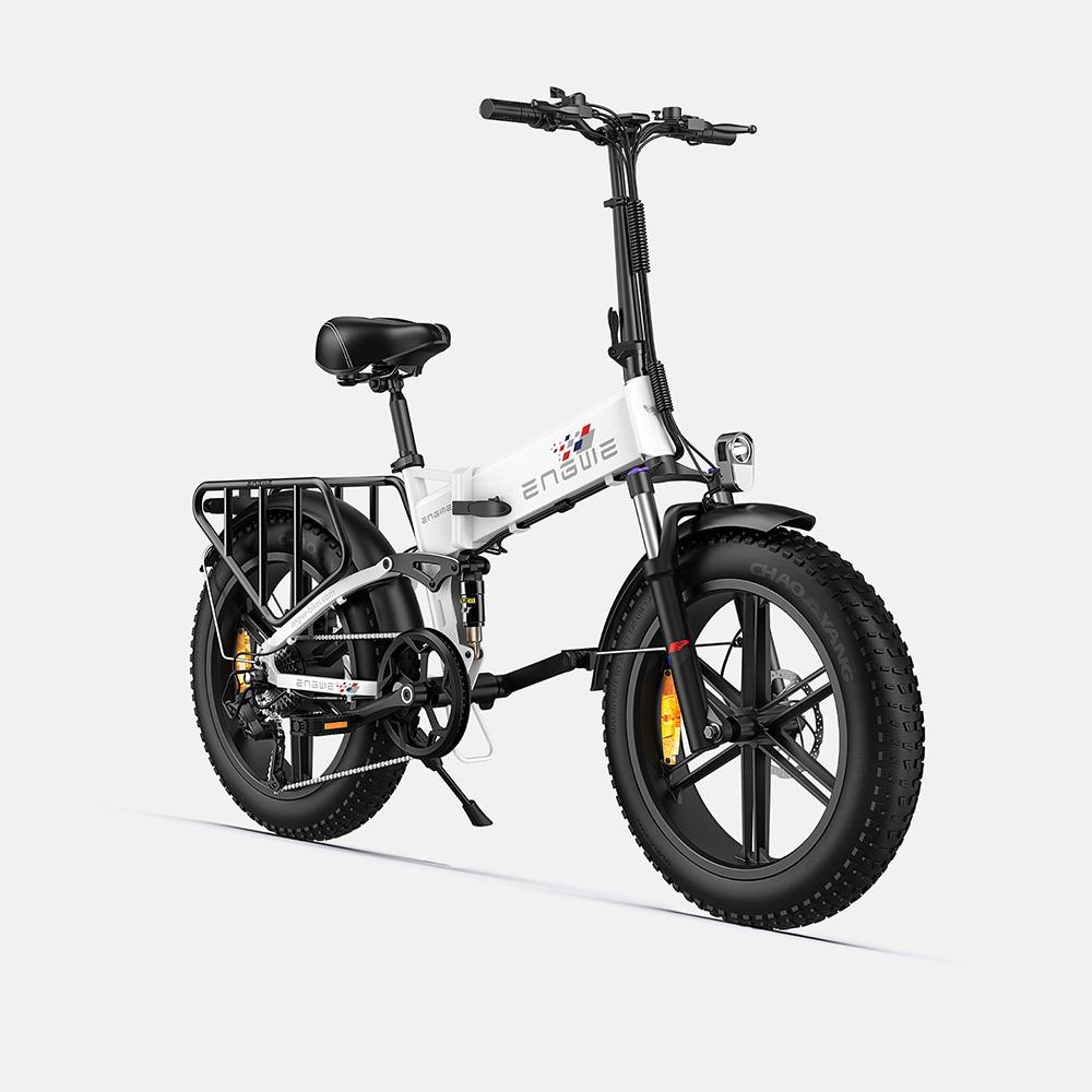 ENGWE ENGINE X Складной Электровелосипед Вездеход 250 Вт Мотор 48 В 13 Ач Аккумулятор 20-дюймовые Снежные Шины 120 км Запас Хода Электро Горный Велосипед