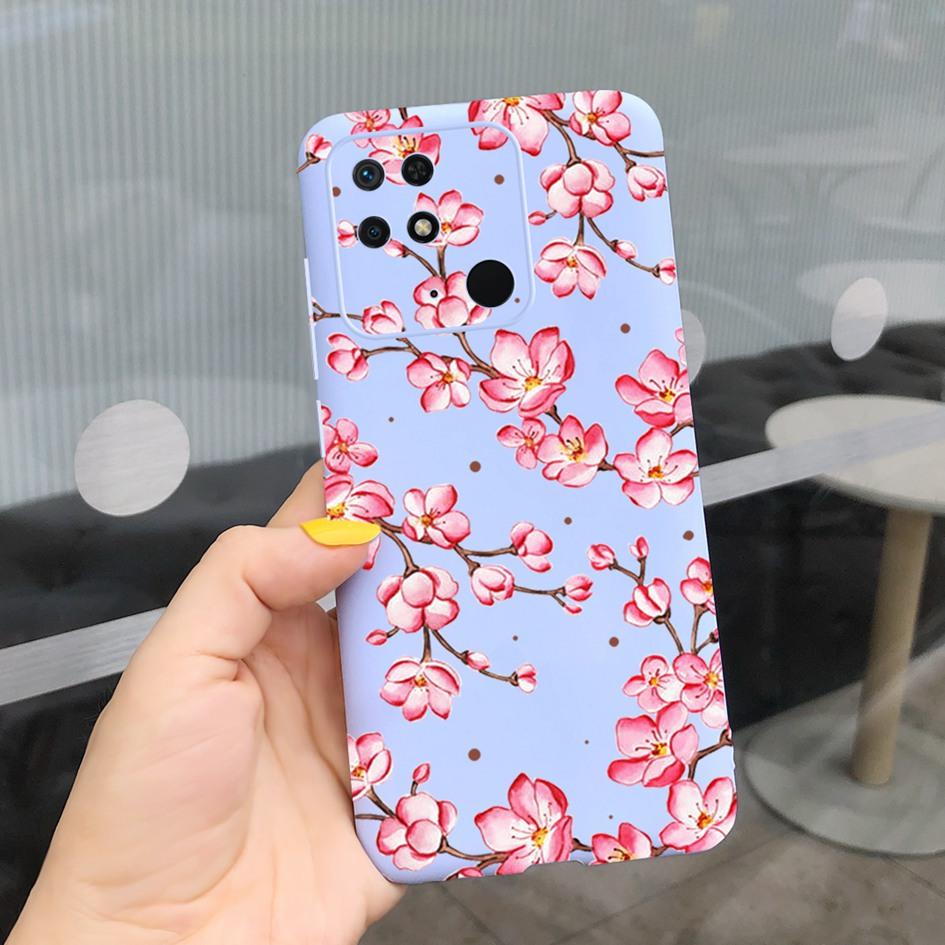 Чехол для телефона Xiaomi Redmi 10C Новый Популярный Цветочный Рисунок TPU Чехол-бампер для Xiaomi Redmi 10C 4G Redmi10C NFC 2022 Мягкий Funda
