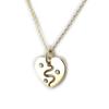 [N1890] - Gold Plated 'Love' Necklace