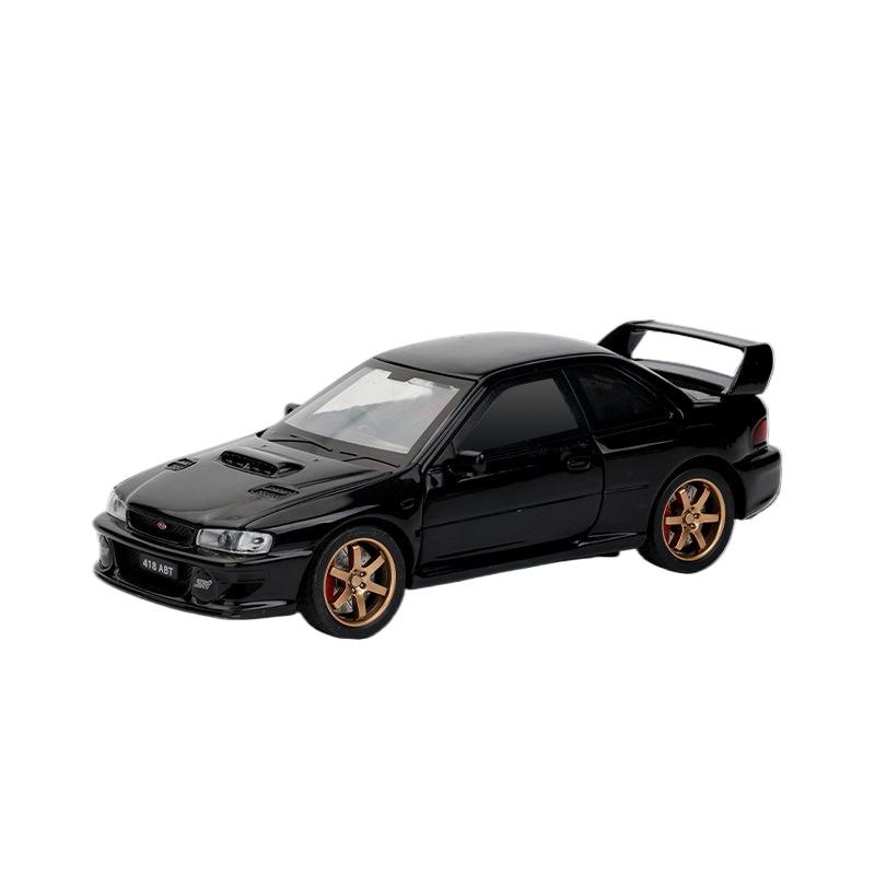 1/32 Subaru Impreza WRX STI Сплав Спортивный Автомобиль Модель Литьевой Металл Гонночные Транспортные Средства Модель Автомобиля Симуляция Звук Свет Детская Игрушка Подарок