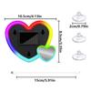 Soft Illumination Car LED Heart Light Easy Installation Car Ambient Light  Romantic Decor
