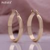 PATAYA Модные персонализированные большие серьги-кольца в стиле журнала