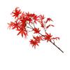 83 см Длина Имитация Кленовых Листьев Стебли Реалистичные Искусственные Кленовые Ветки Украшения Для Дома
