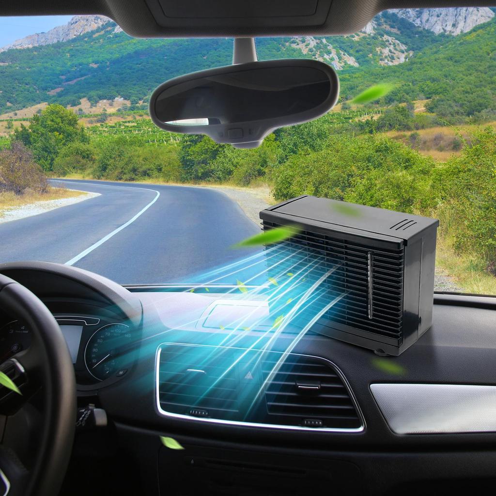 Автомобильный кондиционер Портативный кондиционер для автомобиля 12 В Приклеиваемый Охлаждающее устройство С баком для воды Для подвала Кемпинга
