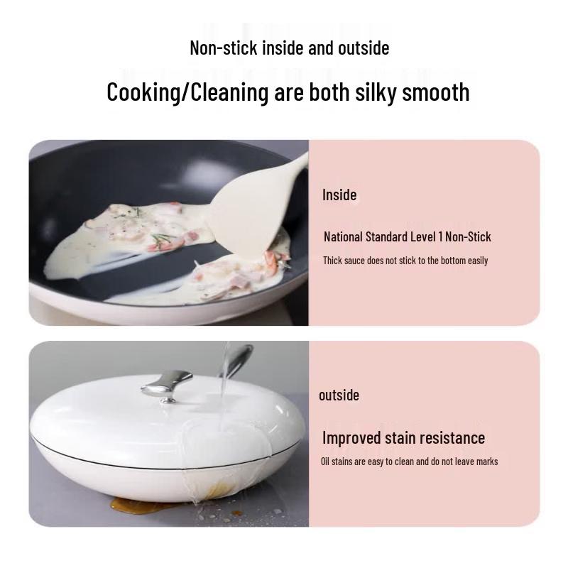 SUPOR Titanium Ceramic Non-Stick Wok