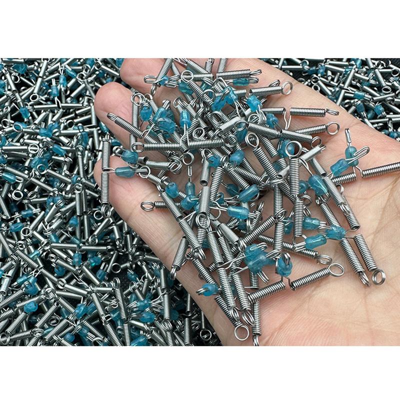 Пружинная вилка Быстрый крючок Разделитель лески Крючок Противозакручивающий отцеп Пружинные рыболовные снасти Аксессуары для дикой рыбалки