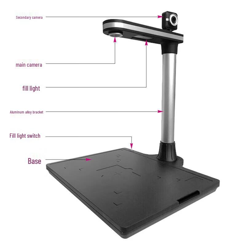 CimFAX E1500T Pro High-Speed Document Camera Scanner CN plug (adapter included)
