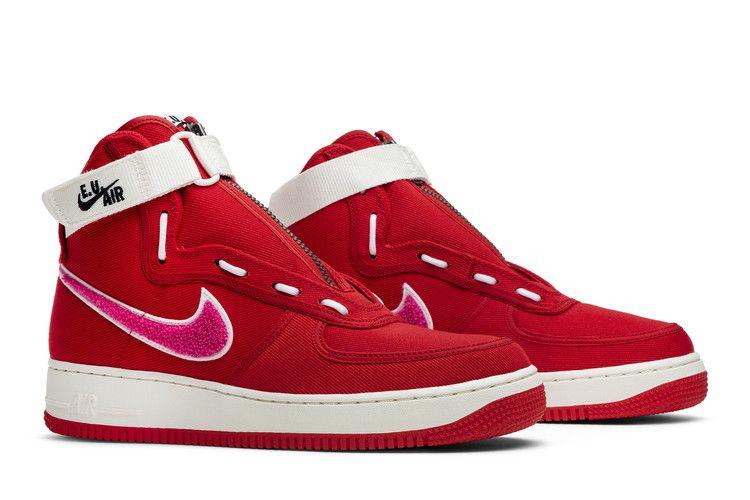 Мужские кроссовки Nike Air Force 1 High Emotionally Unavailable Team Red/Sail-Pink Blast