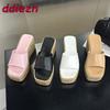 Fashion Fashion Platform Women Wedges Slippers Shoes Thick Soled Footwear Ladies Wedges Slippers Shoes Female Slides Sandals Pumps