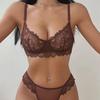 French Lingerie: Ultra-Thin Lace Bras for Large Breasts, Push-Up & Anti-Sagging Bra Sets