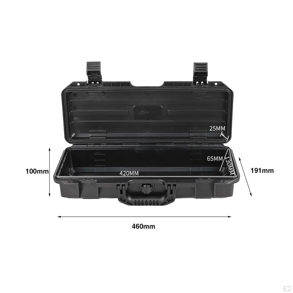 Ремонтный ящик для электрика с ручкой, верстак, гараж, дом, водонепроницаемый, бытовой, автомобильный, багажник, хранение.