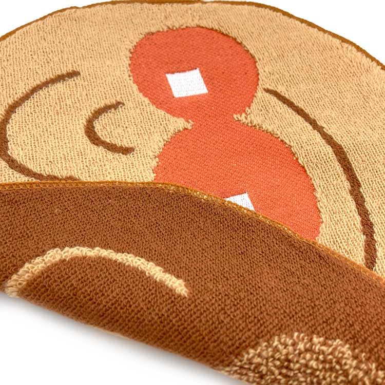 Marushin Anpanman Mini Anpanman Marushin Die-Cut Towel, Smile, 716191,
