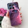 Чехол для Honor 400 Smart 5G LGN-NX1 Роскошный чехол с рисунком бабочки Мягкий силиконовый чехол для Honor X7d HonorX7d Honor400 Smart Сумки