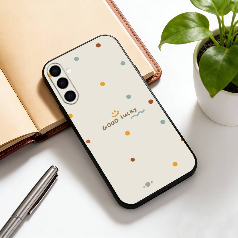 Минималистичный чехол для телефона Черный силикон Мягкий Для Samsung Galaxy A73,A72,A71,A70,A53,A52,A51