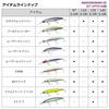 DAIWA Shoreline Shiner Z Set Upper 97S-DR Gold Rainbow Lure