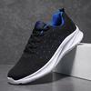 Мужская дышащая нескользящая повседневная спортивная обувь легкая плоская модная удобная обувь для ходьбы тренировочная фитнес мужская обувь новая