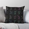 Battle Royale Victory Dance Neon Pillowcase Polyester Linen Velvet Printed Zip Decor Pillow Case Home Cushion Cover