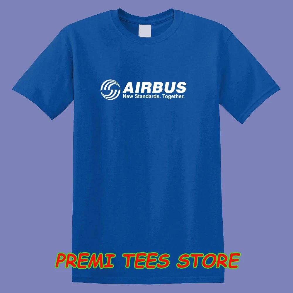 Airbus Аэрокосмическая Авиация Мужская Синяя Размер S-3XL