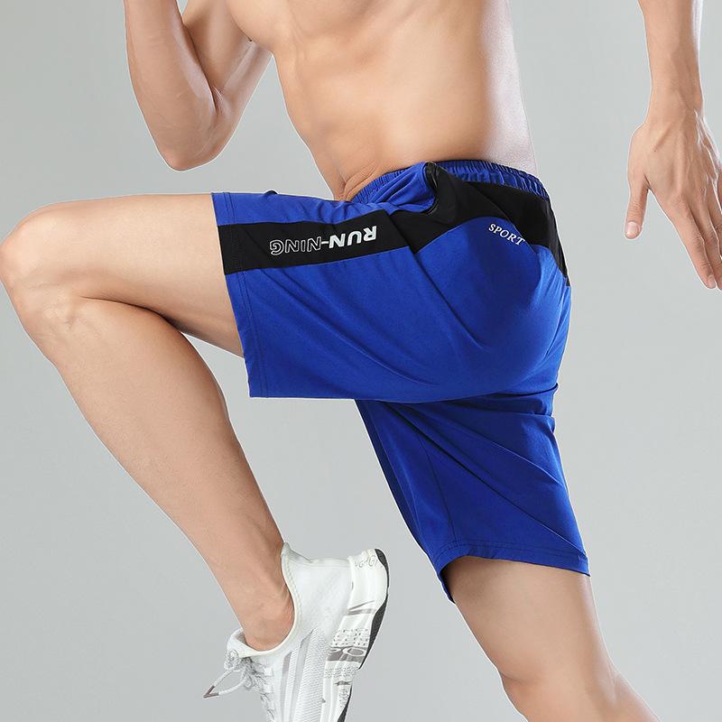 Men's Quick-Dry Nylon Ice Silk Casual Running Shorts