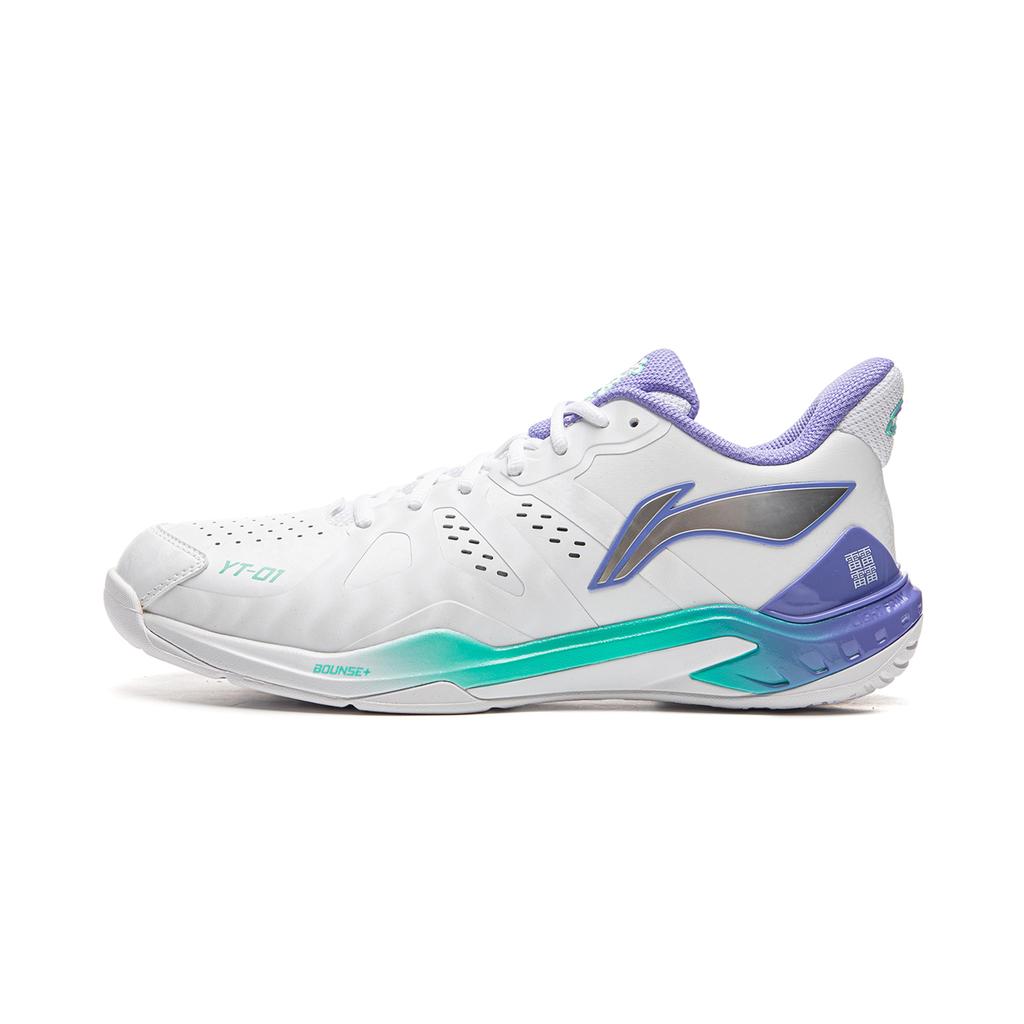 Li Ning Cloud Thunder Резиновая подошва, нескользящая, износостойкая, дышащая, легкая, низкие, Бадминтонные кроссовки, Унисекс AYZU017-1