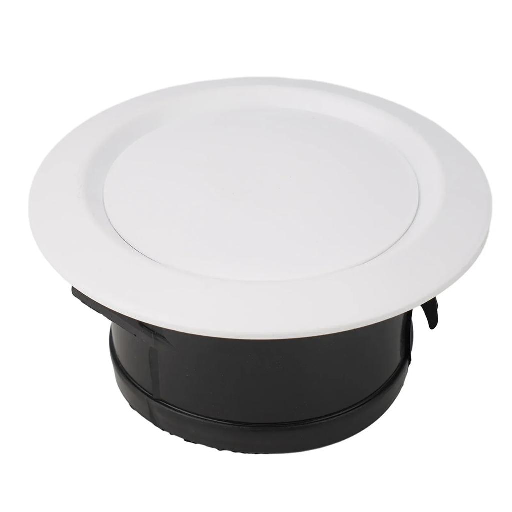 Round Air Vent Ventilation Grille Cover Outlet Adjustable Exhaust Vent Ducting Ventilation Grilles 75-200mm Air Vent Cover