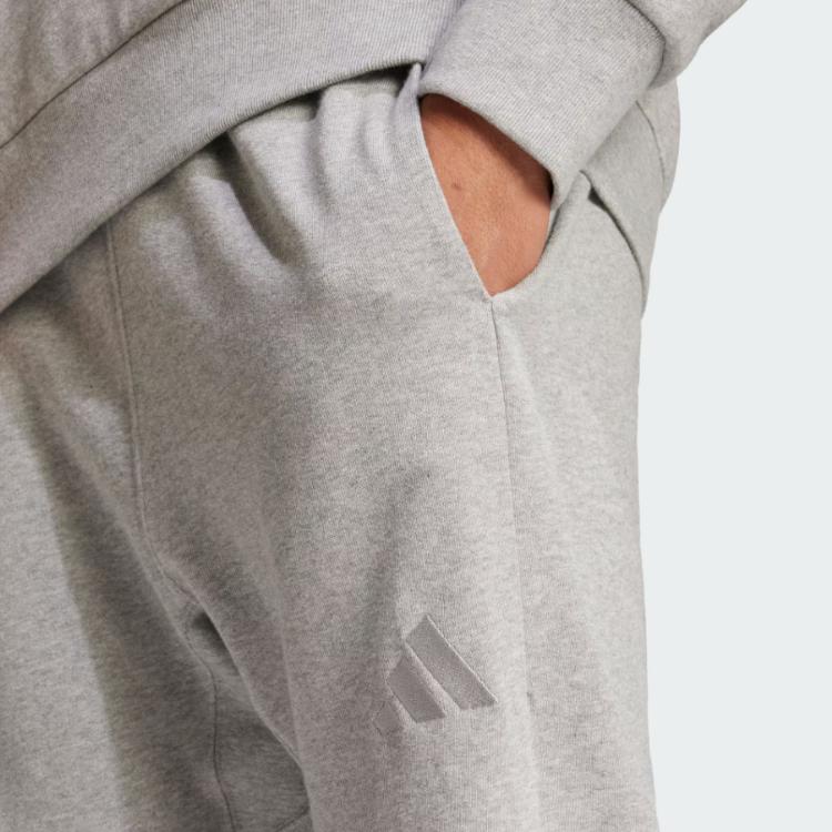 adidas Все Szn ОБЫЧНЫЕ ЗАУЖЕННЫЕ БРЮКИ-ДЖОГГЕРЫ Трикотажные Спортивные Штаны Мужские Средний Размер Серо-Коричневый IY6558