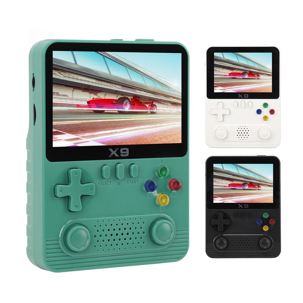 Портативная игровая консоль с картой памяти 32G, игровая консоль в стиле ретро, поддерживает 11 эмуляторов, 3,5 дюйма, IPS 