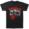 Футболка Motorhead с принтом X-Large Черная Унисекс