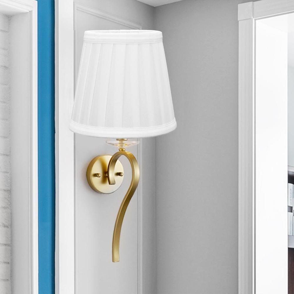 2PCS Clip On Design Table Lampshade Lightweight Modern Simple Lampshade  Chandelier