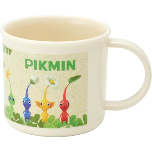 Pikmin Cups, 200ml, Plastic Cups, Dishwasher and Microwave Safe, Antibacterial, Made In Japan, 25-Pack (Plastic Cups, Freezer Bags)
