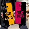 Чехол для телефона для Xiaomi Redmi Note 14 12C 13C A4 A5 10 12 11 A3 A1 14C K80 9 8 7 13 Pro Plus K40 A1 A2 Корона Буквы