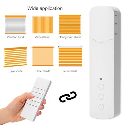 Умный электрический мотор для штор Tuya Zigbee, цепь, рулонные шторы, шнур, система переключателей для штор с бусинами для голосового управления Alexa, Google Home