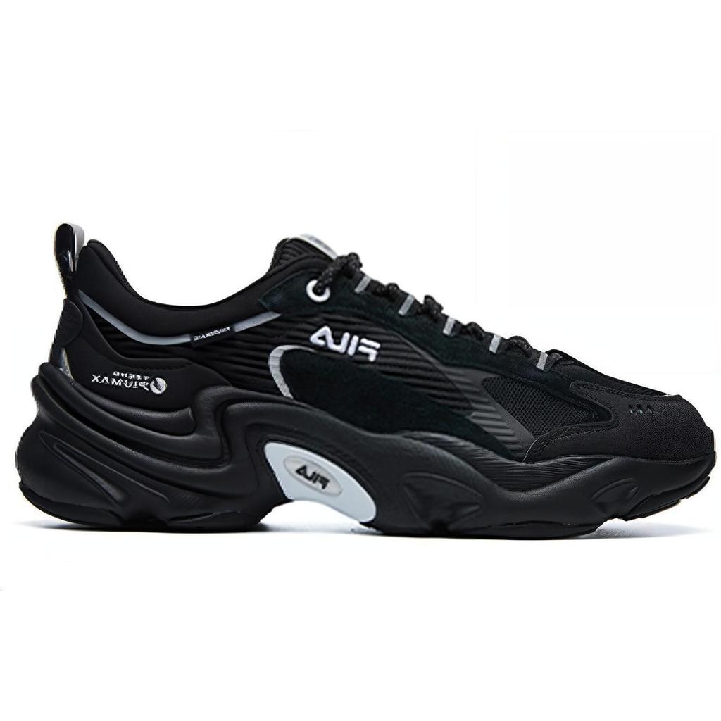 Fila Pantera Eva Rubber Tpu Versatile Comfortable Low-Top Dad Shoes Men Sneaker Black F12M141107FBK