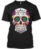 Футболка с сахарным черепом Сделано в США Размеры от S до 5XL